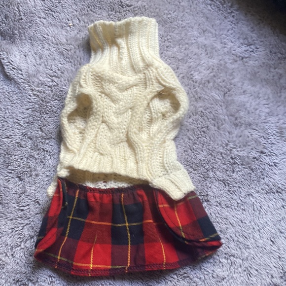 Sweater dress for dog, XS - Picture 2 of 2